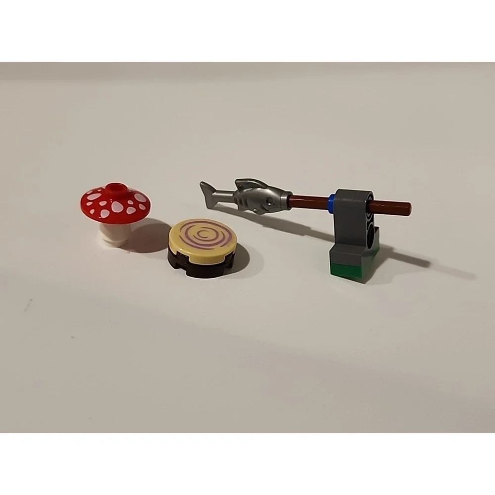 LEGO Disney Princesses BRAVE Cake Mushroom Fish Lot Replacement Only 41051‎